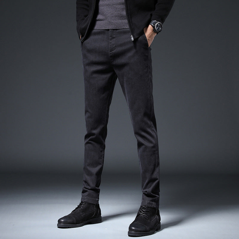 Modern fit chino pants for men Lune London