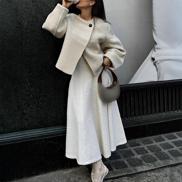 Women elegant oversized blazer jacket Lune London