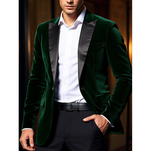 Luxury velvet jacket for men Lune London
