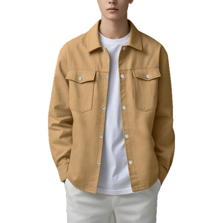 Trendy shirt jacket for men with practical chest pockets and modern cut Lune London