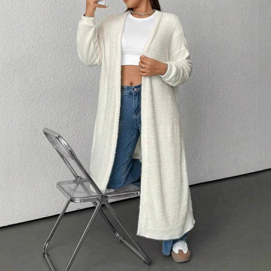 Ladies Elegant Long Gilet Lune London