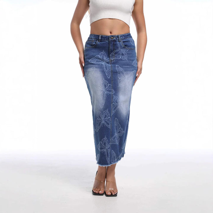 Lune London Women's Denim Skirt