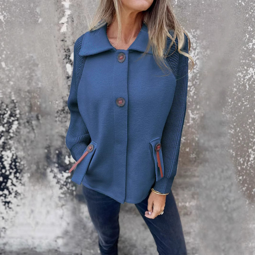 Women’s leisure jacket with structured design and practical pockets Lune London