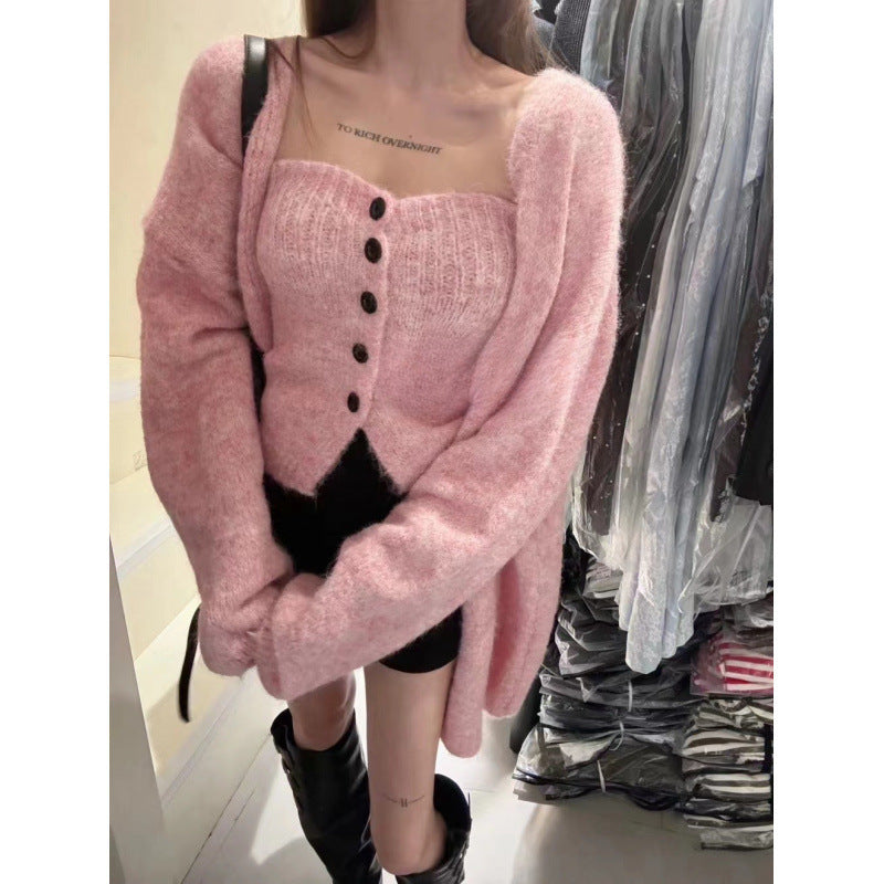 Gilet pour femmes avec détails de boutons et coupe ample Chic & Stil