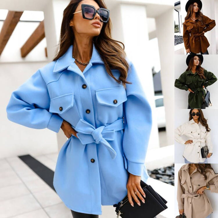 Veste utilitaire élégante pour femmes avec coupe cintrée et poches pratiques Chic & Stil