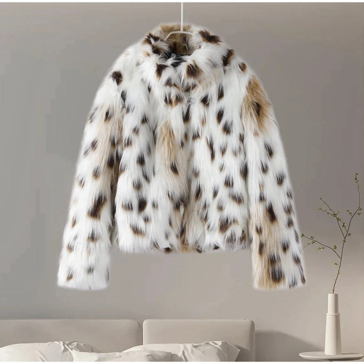 Ladies faux fur jacket Lune London