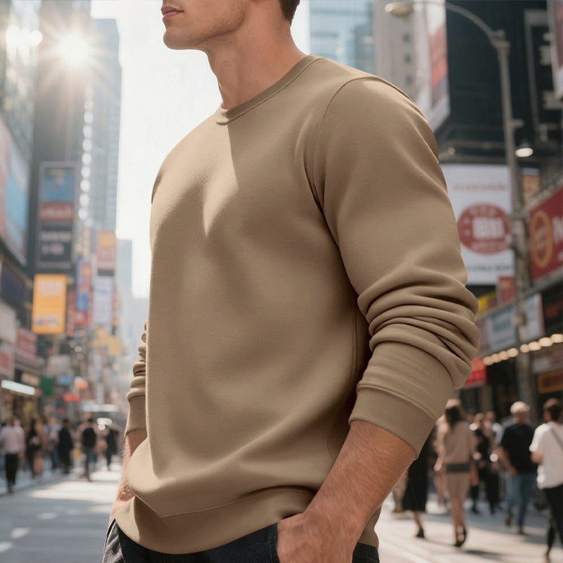 Casual sweater for men with round neck and comfortable cuffs Lune London