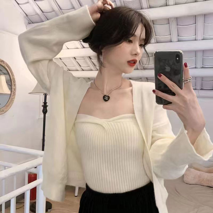 Cardigan femme à design ouvert et manches larges Chic & Stil