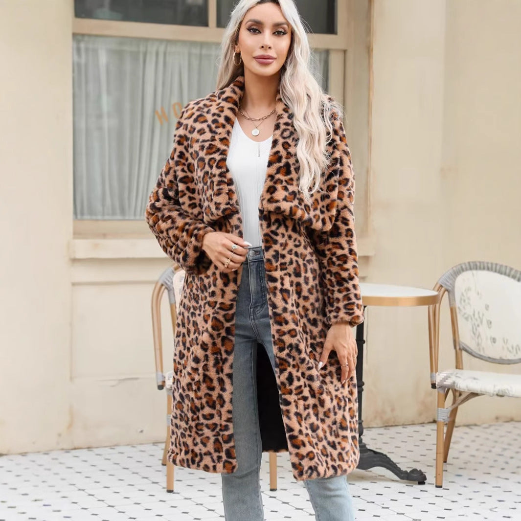 Women Long Leopard Model Lune London