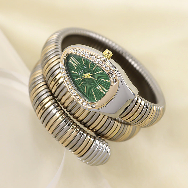 Lune London | Snake Watch with Quartz Movement and Personal Bracelet
