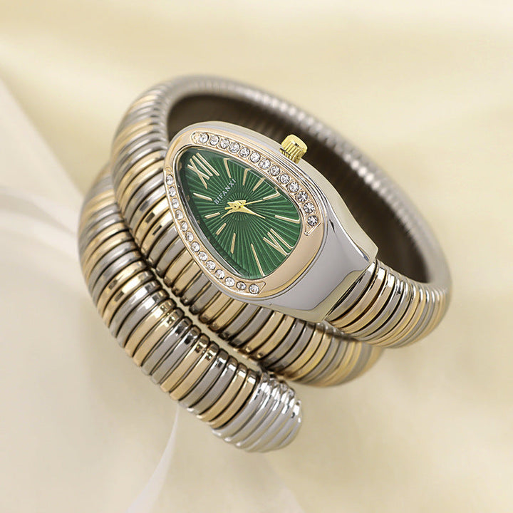 Lune London | Snake Watch with Quartz Movement and Personal Bracelet