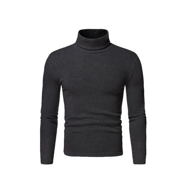 Trendy turtleneck sweater for men in fine knit Lune London