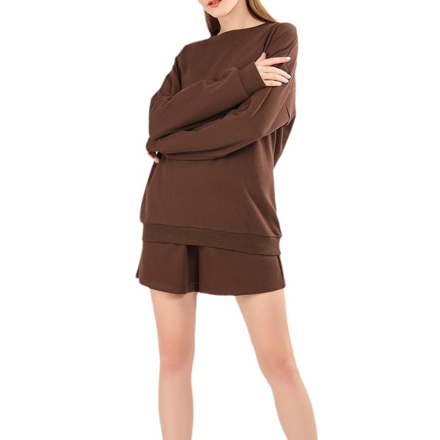 Ladies Chic and Stylish Casual Set with Short and Long Sleeves