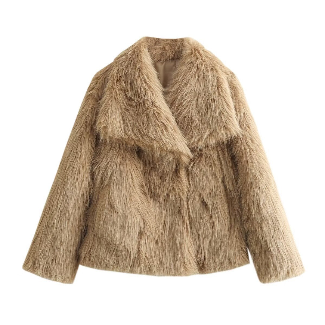 Short fleece jacket for women Lune London