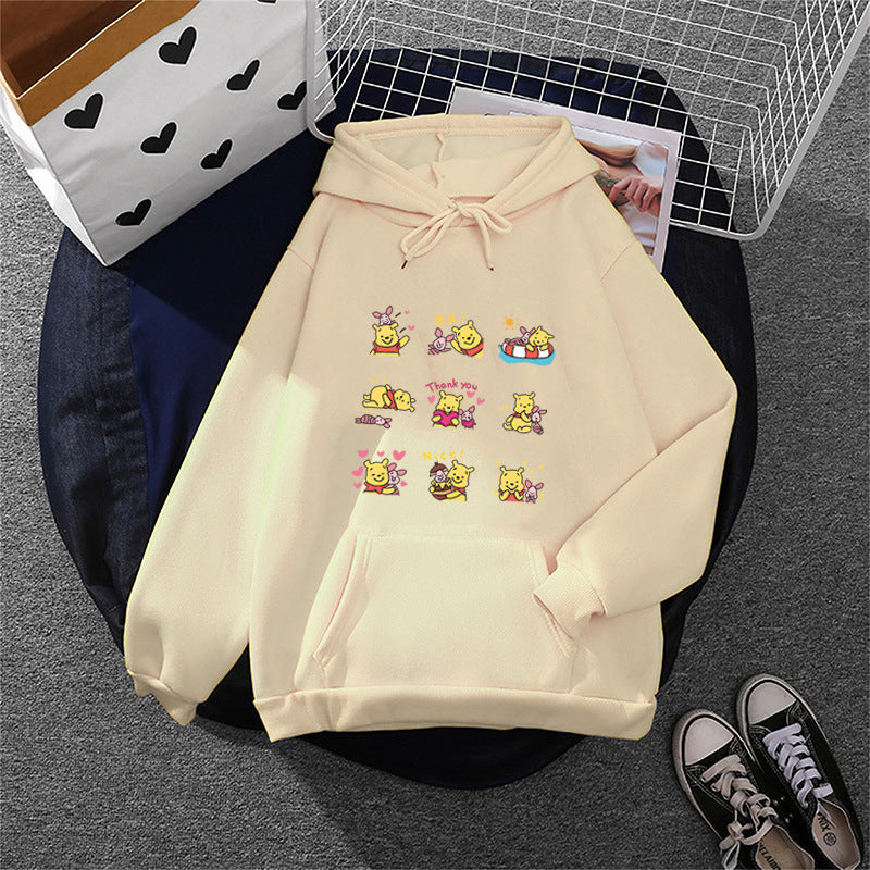 Women's hoodie with cute pattern Chic & Stil