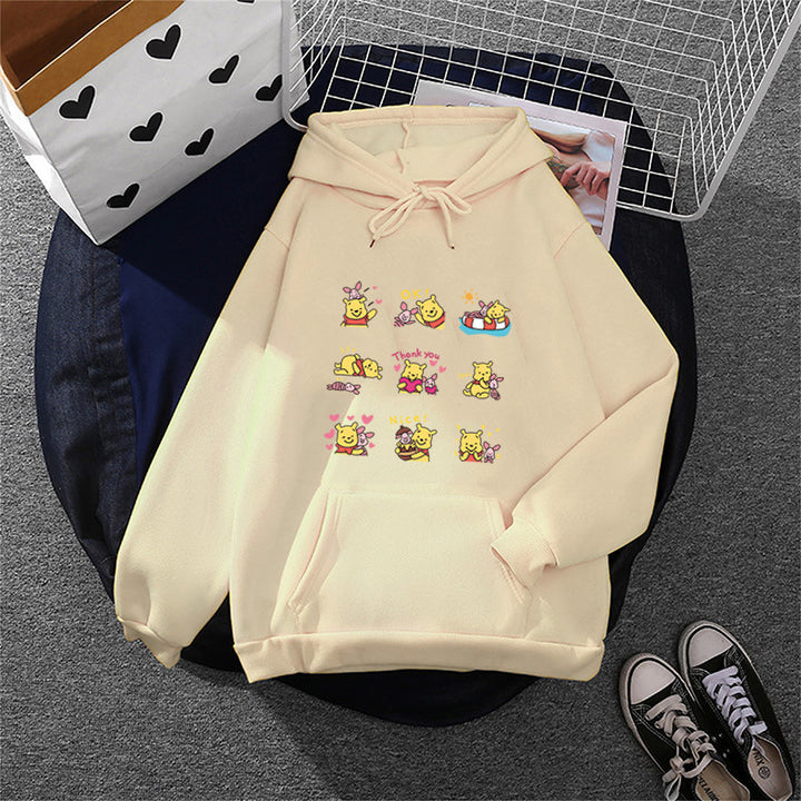 Women's hoodie with cute pattern Chic & Stil