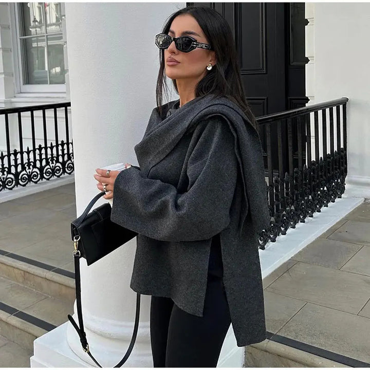 Feminine Oversized Urban Chic Sweater
