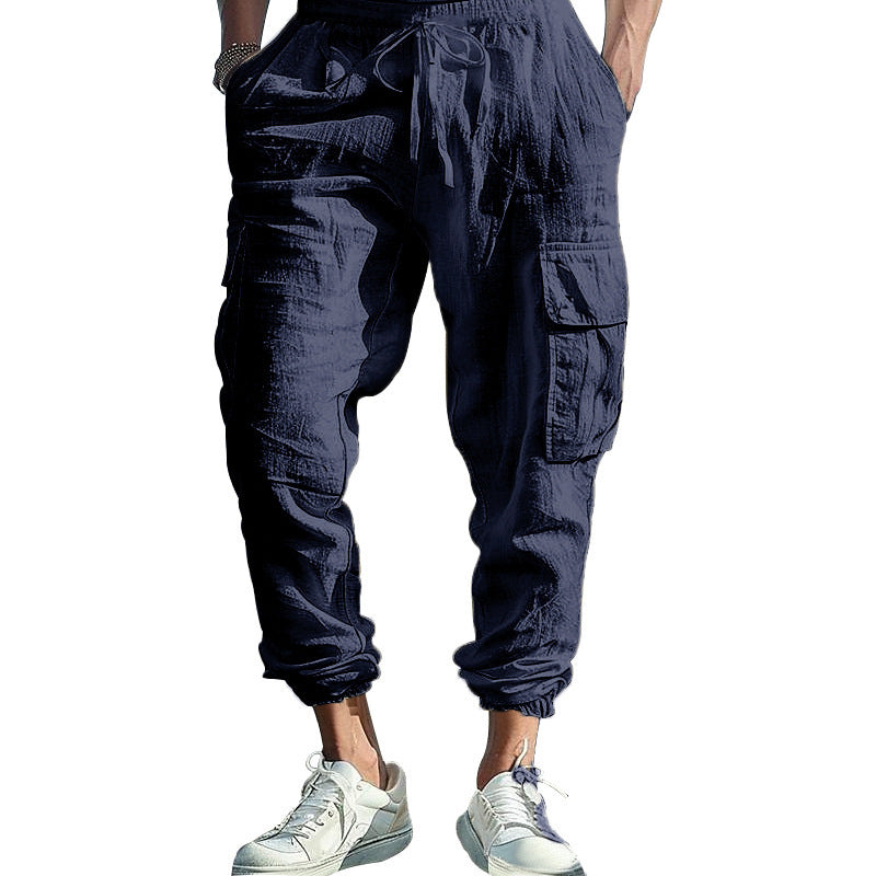 Men's cargo joggers with practical pockets Lune London