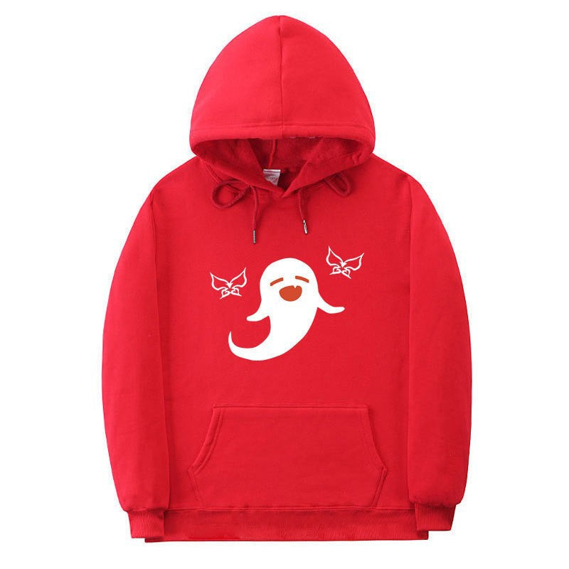 Women's Hoodie with Playful Ghost Design Chic & Stil