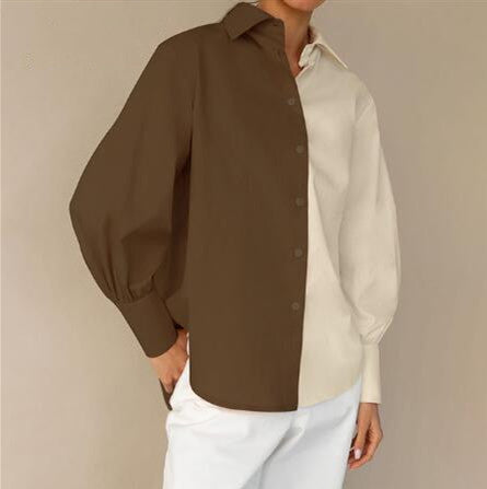 Ladies Button Blouse Stylish Lune London