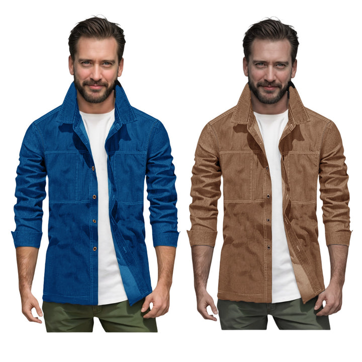 Casual utility jacket for men with practical pockets and stylish cut Lune London