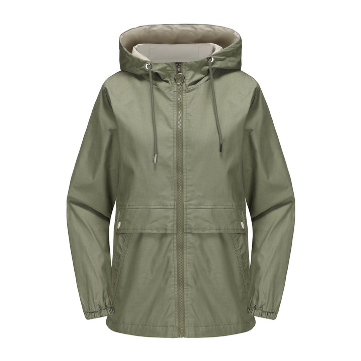 Fashion leisure jacket for women with adjustable belt Lune London