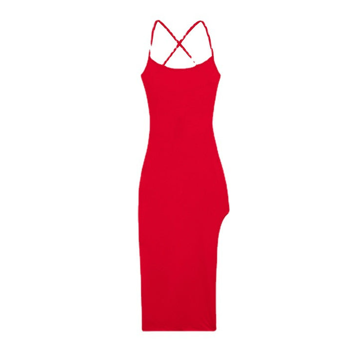Lune London Cross-back Midi Dress for Women