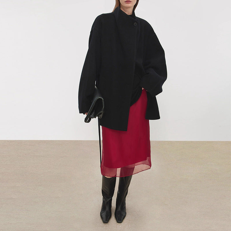 Veste en laine oversize pour femmes Chic & Stil