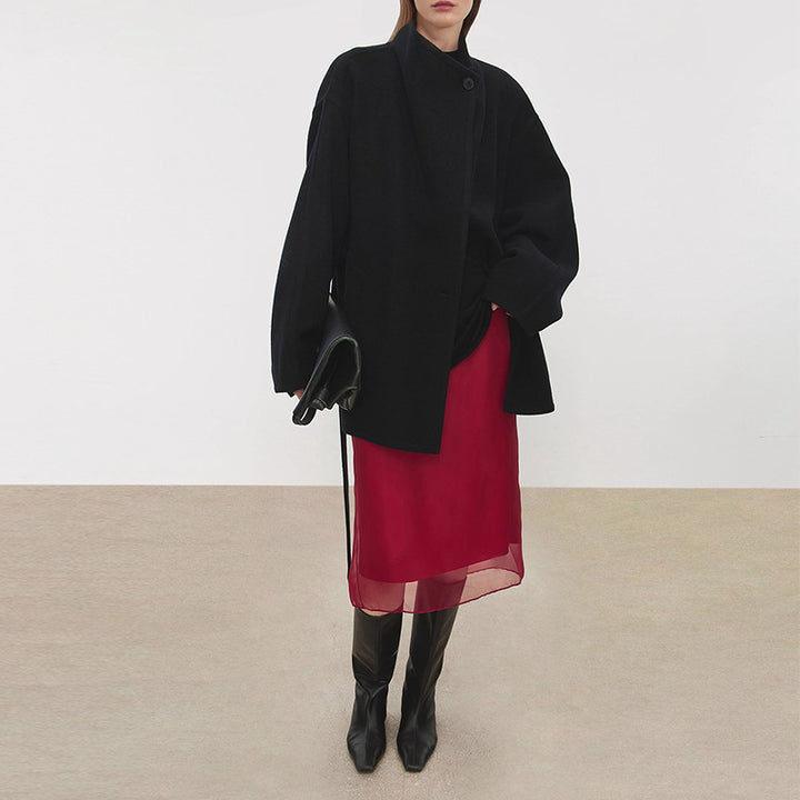 Veste en laine oversize pour femmes Chic & Stil