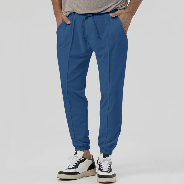 Casual pants for men with elastic waistband Lune London