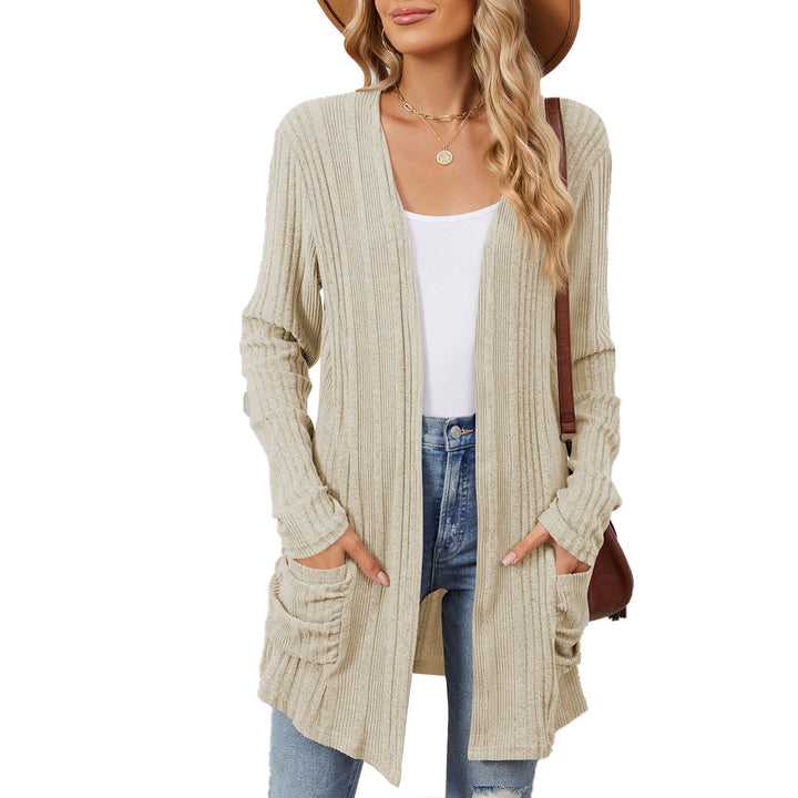 Ladies casual knit cardigan Lune London
