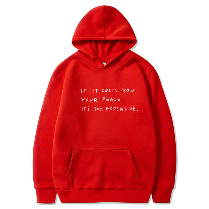 Women's hoodie with inspiring motif Lune London