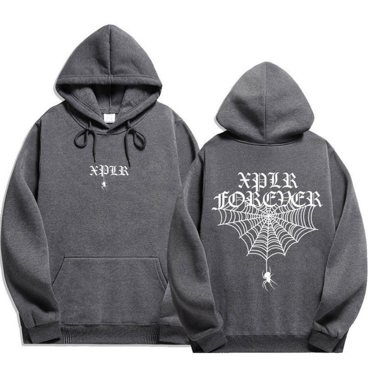 Women’s hoodie with cool graphic prints and kangaroo pocket Chic & Stil