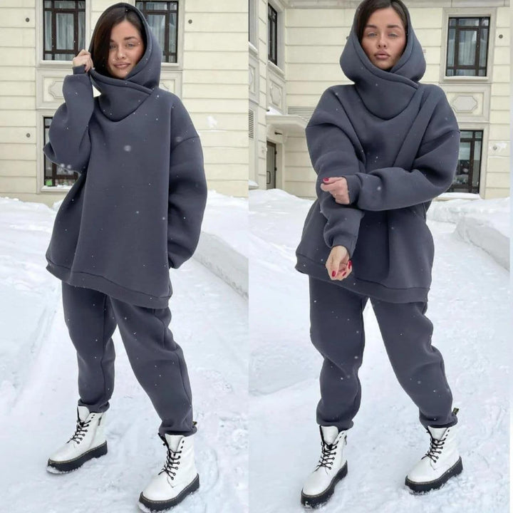 Oversized hoodie and jogger set for women Lune London