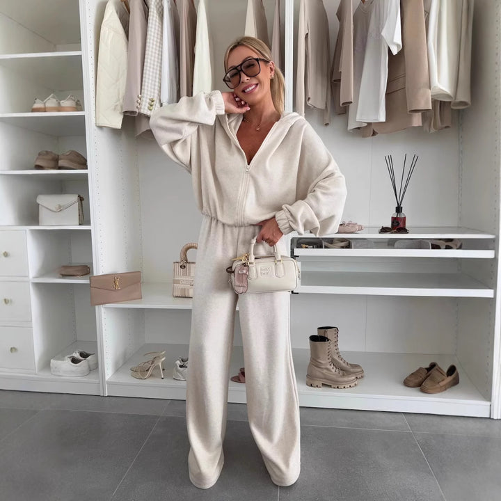 Ladies Oversize Hoodie-Jumpsuit Lune London