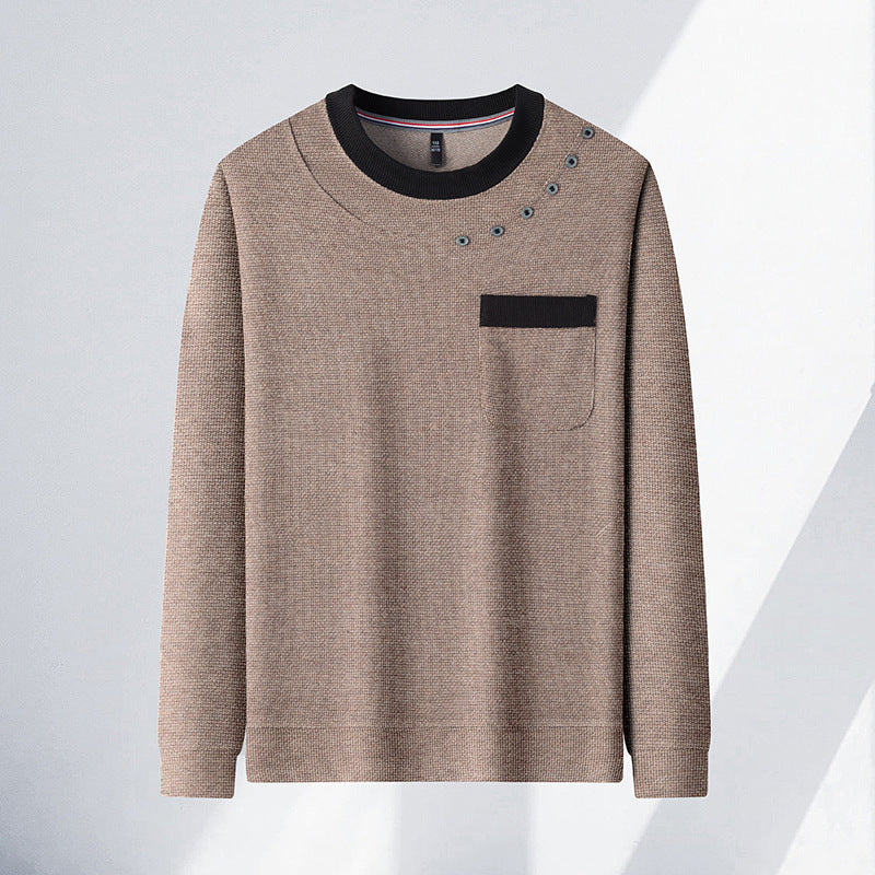 Trendy sweatshirt for men with unique detail accents and a practical chest pocket Lune London