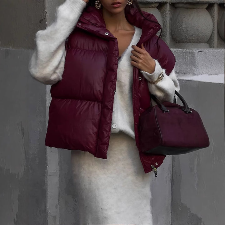 Ladies sleeveless down jacket Lune London