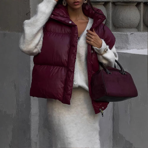 Ladies sleeveless down jacket Lune London