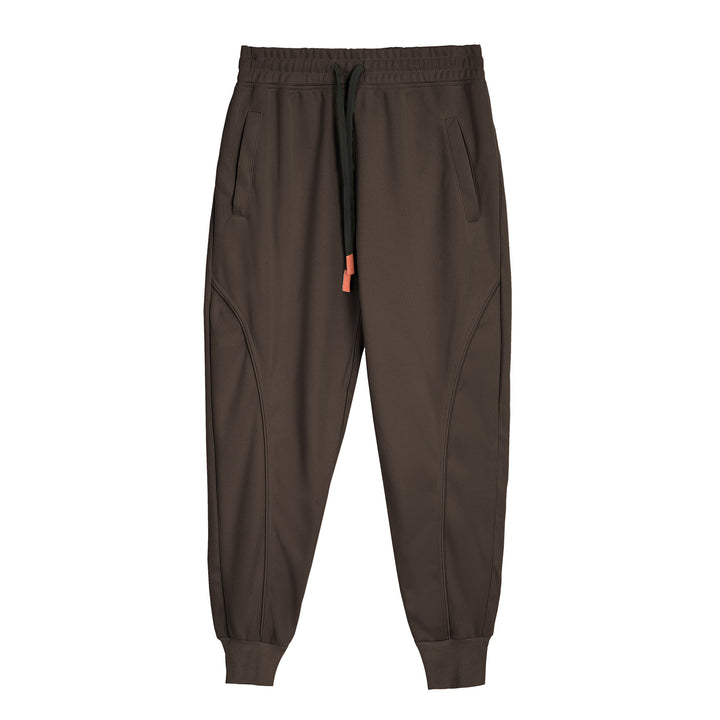 Sporty men's jogger pants with ergonomic cut and chic side inserts