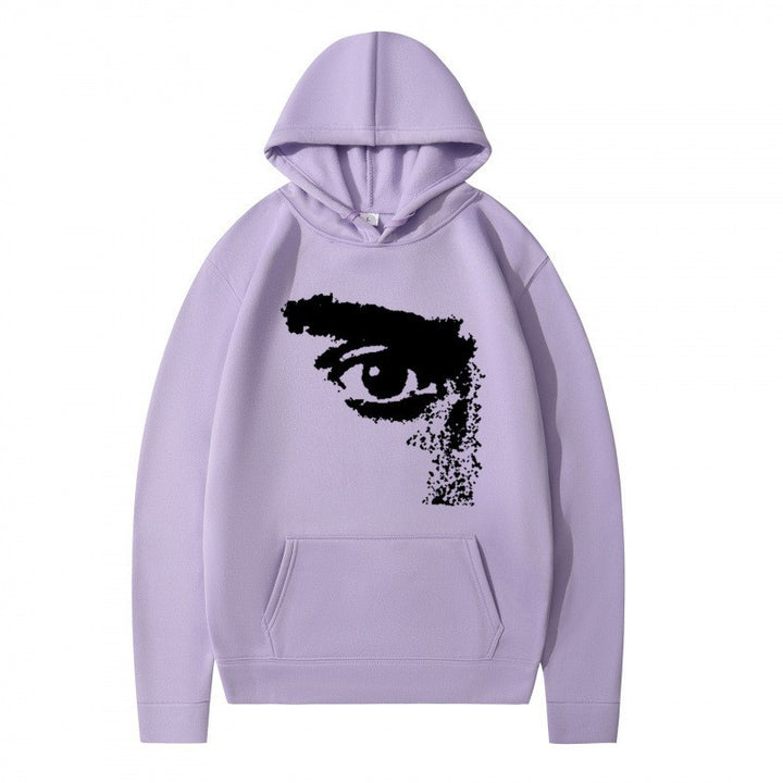Women’s hoodie with modern, artistic print Chic & Stil