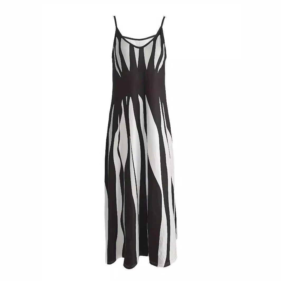 Ladies Elegant Maxi-Dress Flared Lune London