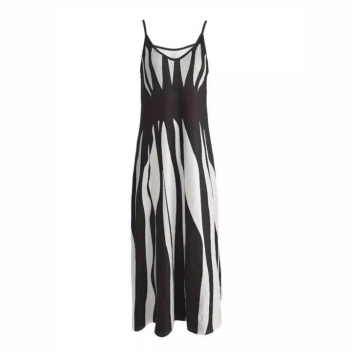 Ladies Elegant Maxi-Dress Flared Lune London