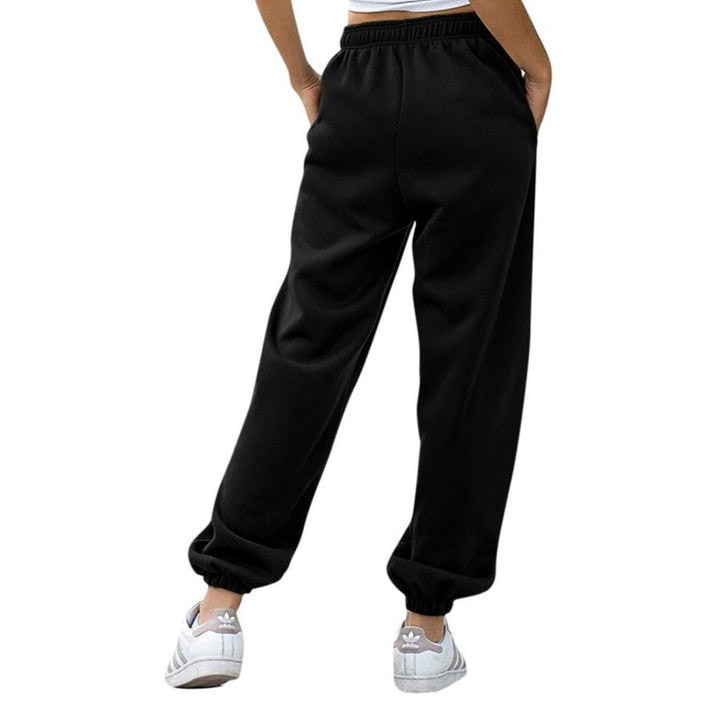 Casual pants for women with a wide cut and elastic waist Lune London