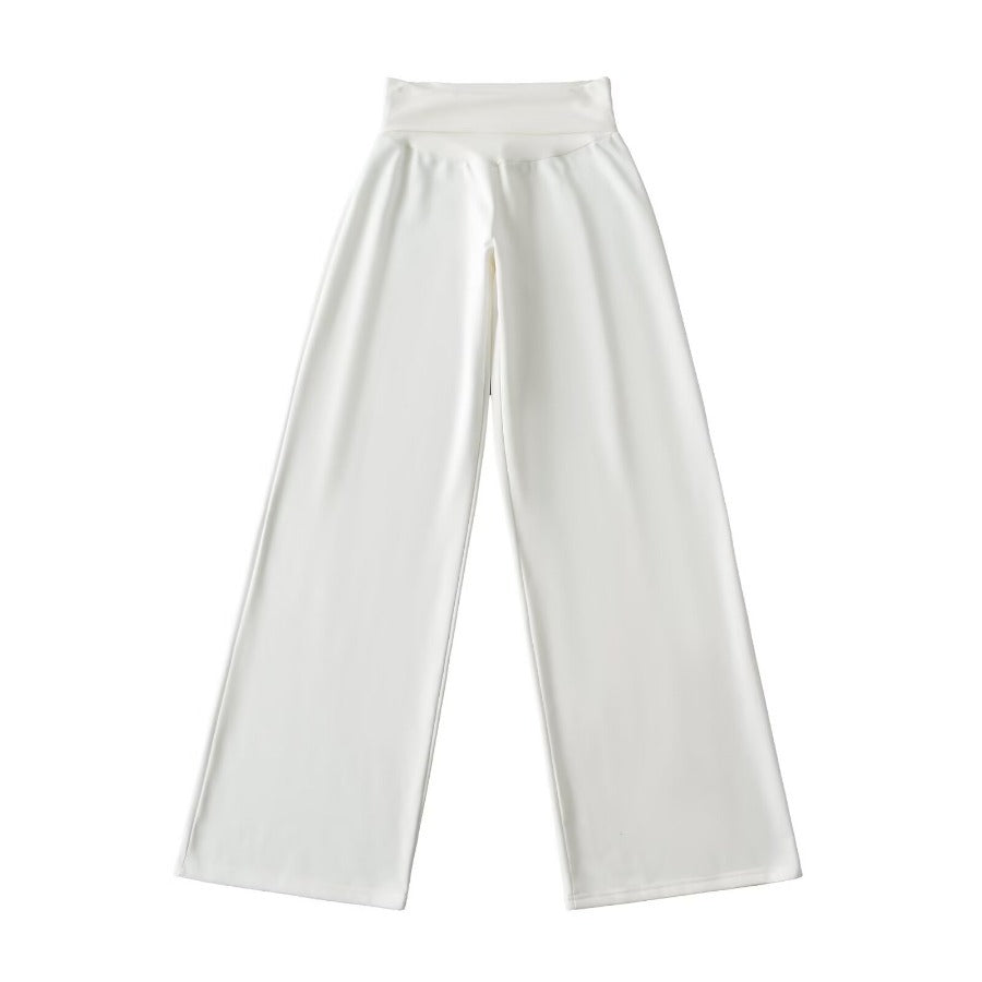 Loose-fitting jogger pants for women with high waist and soft texture Lune London