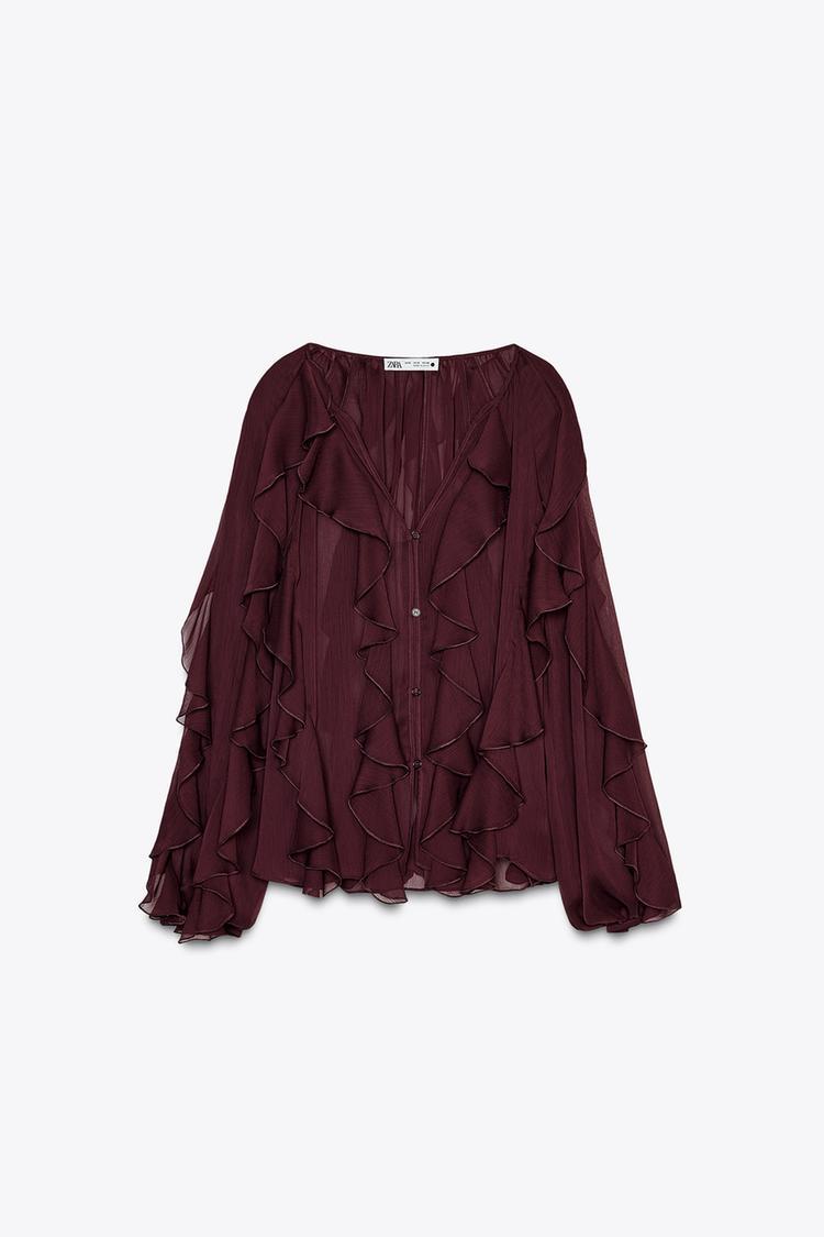 Chemisier Drapé avec Amusement pour Femmes Chic & Stil