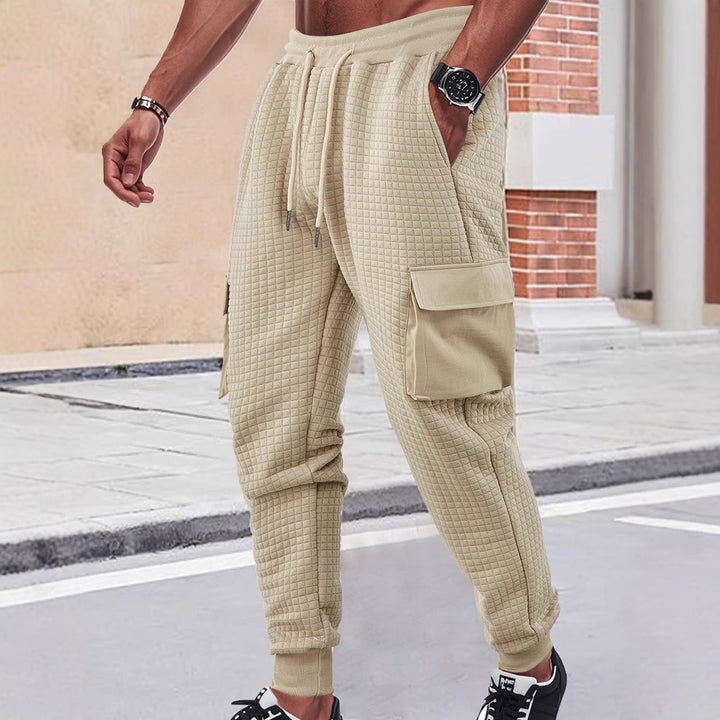 Trendy cargo joggers for men with breathable inserts Lune London