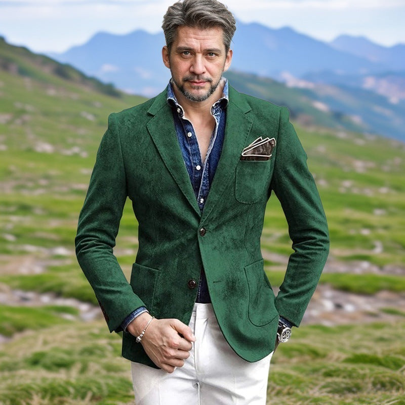 Velvet blazer for men with an elegant fit Lune London