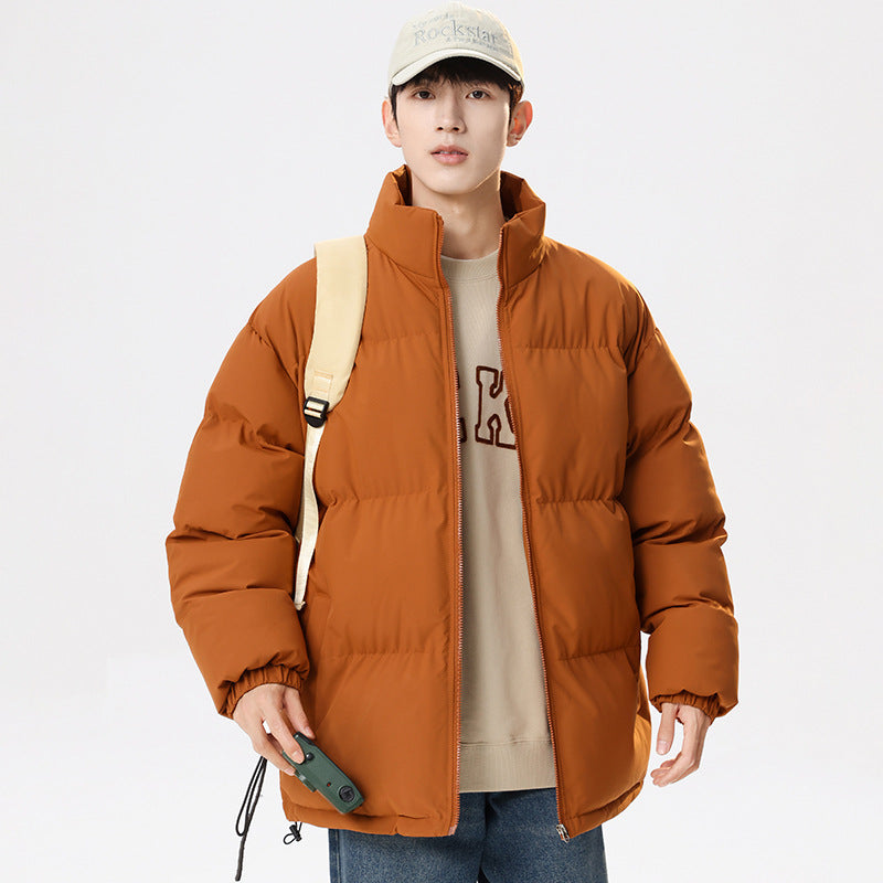 Quilted jacket for men with high collar and soft lining Lune London
