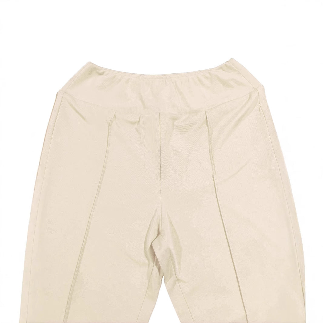 Pantalons évasés taille haute pour femmes Chic & Stil