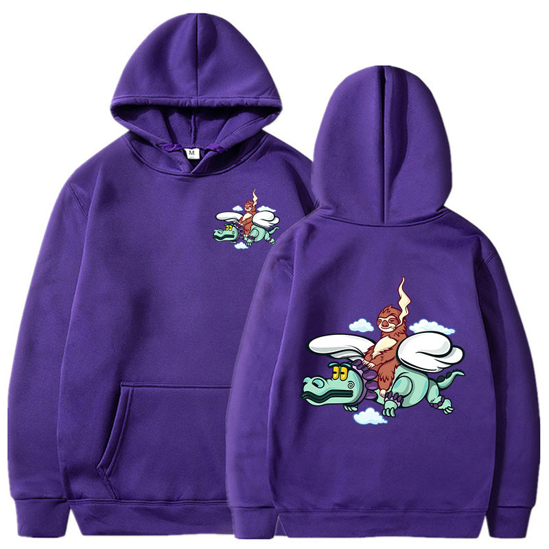 Women's hoodie with playful graphic design and high-quality finish Chic & Stil